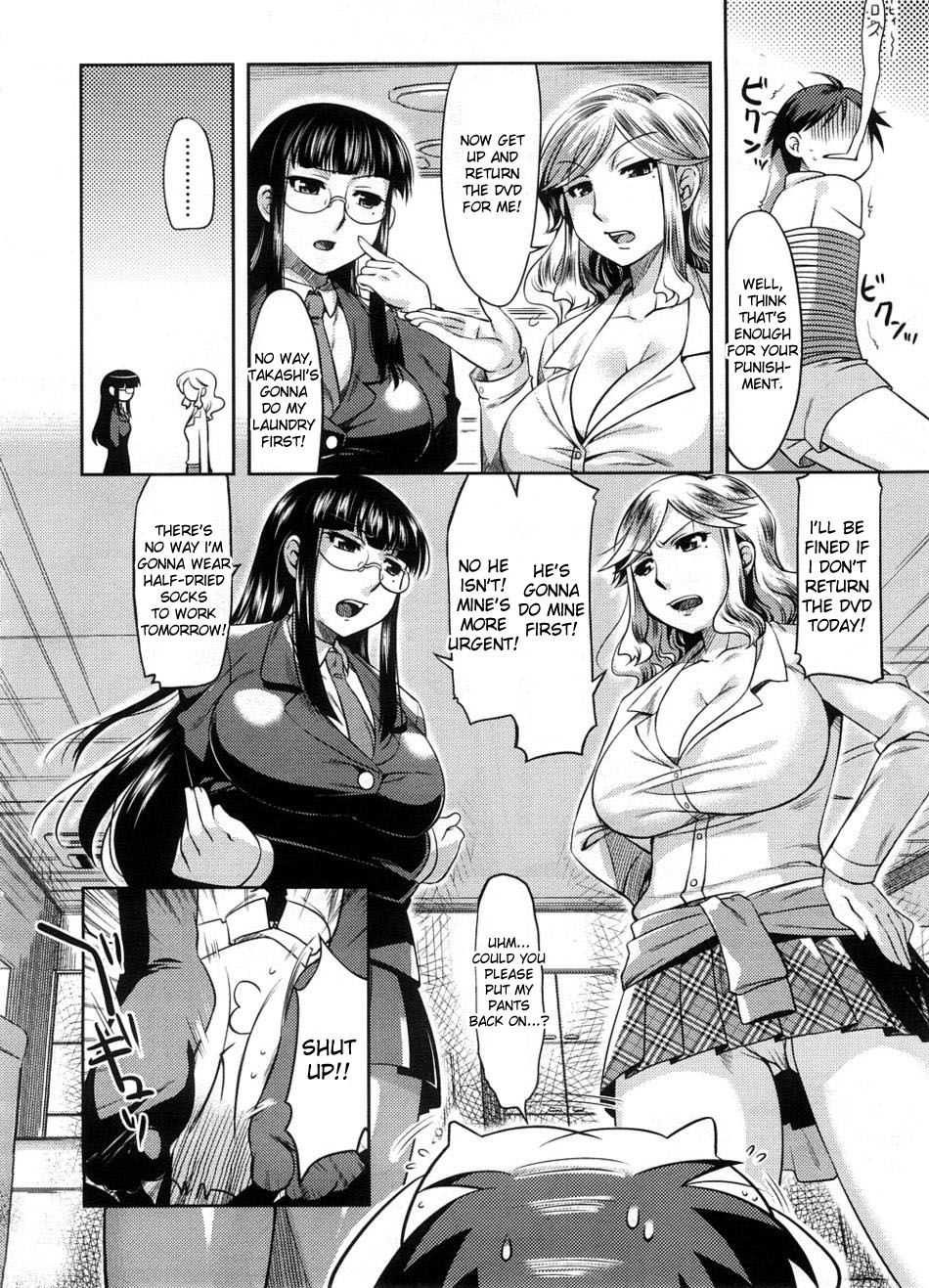 Hentai Manga Comic-Rumble Sisters-Read-4